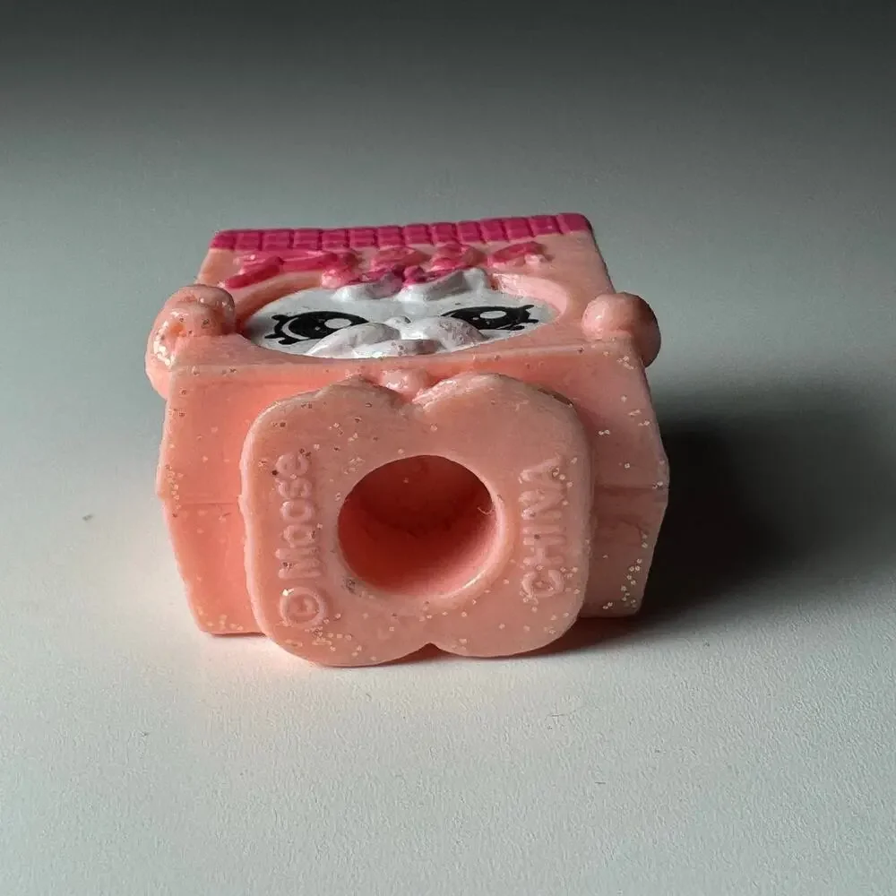 Shopkins Figurine Pa'Pizza Pink Glitter Sparkly Season One Exclusive Mystery